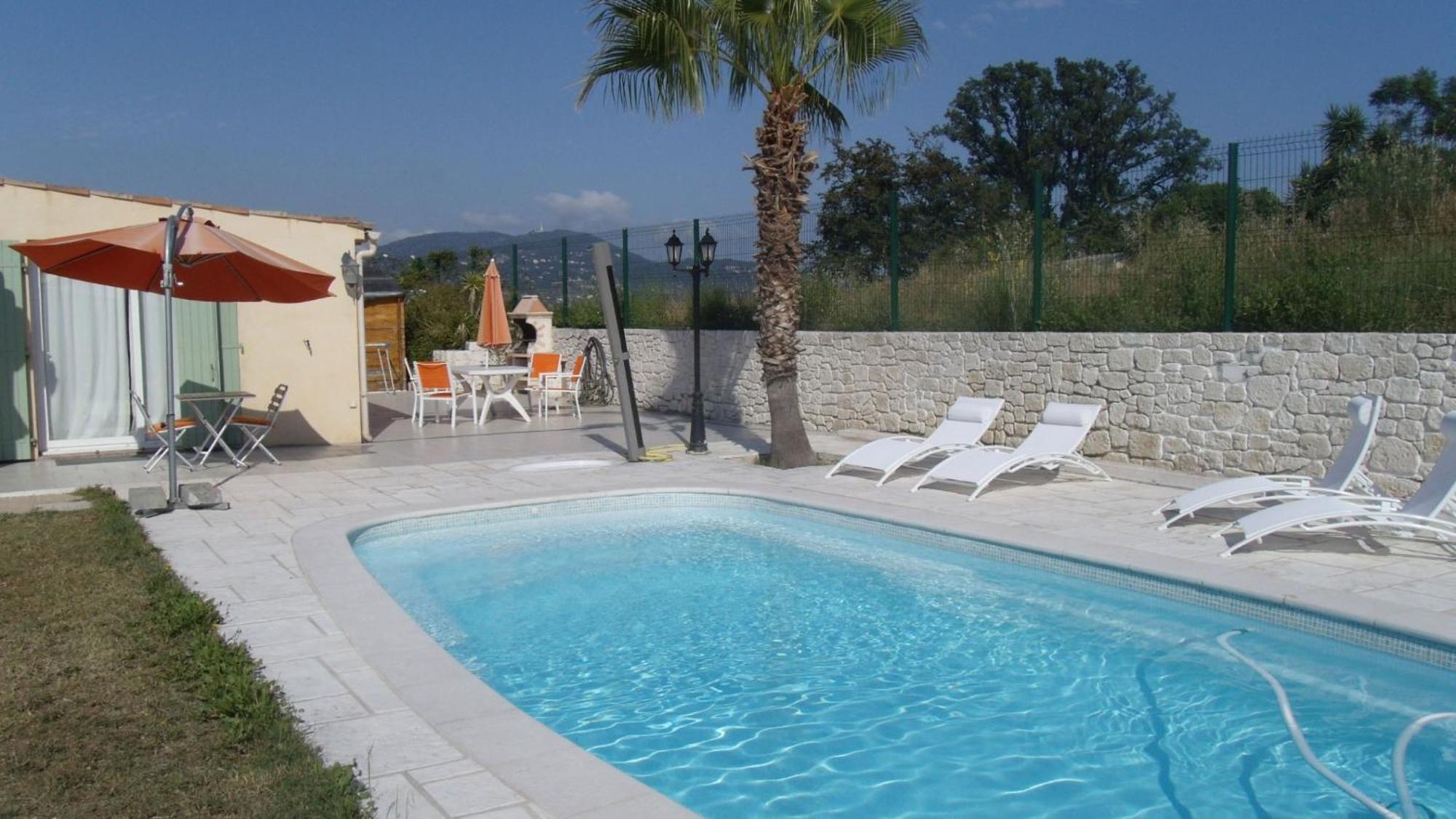 Magnifique Sur Les Hauteurs De Nice, Piscine, Parking Et Wifi * Nizza